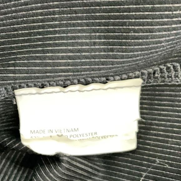 087 - Prana EUC Casual Sleeveless Dark Gray Ribbed Foundation Dress Size Large - Picture 5 of 6